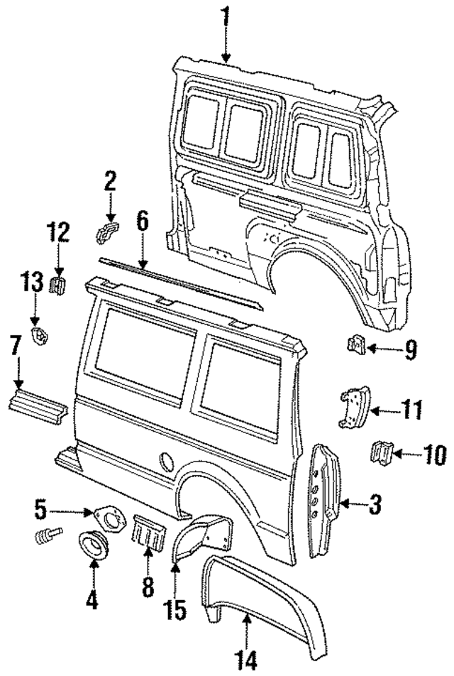 4490697 - Body: Splash Shield for Mopar Image