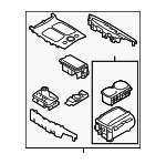969411MA0B - Body: Upper Console for Infiniti Image