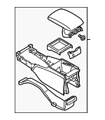 969051MA4D - Body: Console Assembly for Infiniti Image