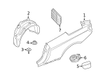 7147169847 - Body: Splash Shield Nut for BMW Image