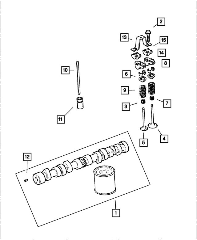 J9425708AB - Engine 2.5L Four Cylinder: Hex Flange Head Bolt for Mopar Image