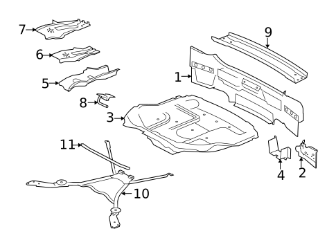 Rear Body for 2014 Jaguar XKR #0