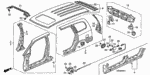 9390314380 - Body/Air Conditioning: SCREW, TAPPING (4X12) for Honda Image