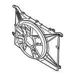 30680005 - Cooling System: Fan Shroud for Volvo: XC90 Image