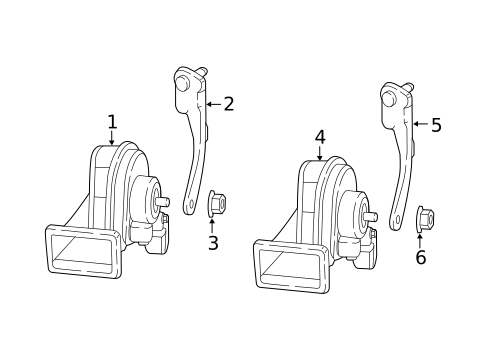 Horn for 2025 Audi A4 Quattro #0