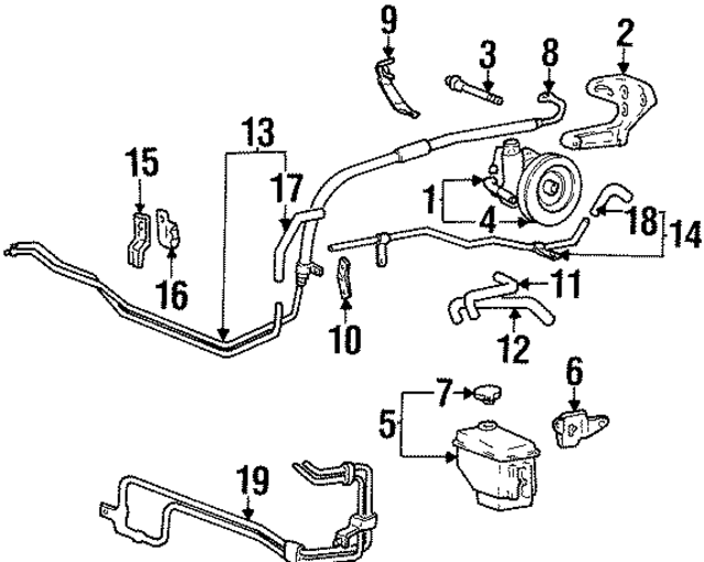 5754027000 - : Power Steering Cooler for Hyundai Image