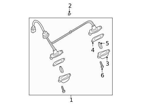 License Lamps for 2002 Nissan Pathfinder #0
