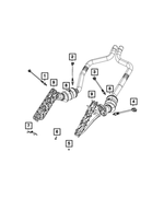 52128584AA - Electrical: Wiring Clip for Mopar Image image
