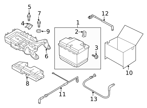 Battery for 2015 Volkswagen Jetta #5