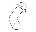 99110674001 - : Engine Coolant Hose for Porsche: 911 Image