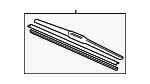 8522206180 - : Wiper Blade for Lexus: ES300h, ES350 Image