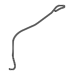 9006833275 - Body: Washer Hose for Lexus: ES300h, ES350 Image