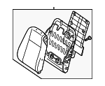 8510285Z20 - Body: Seat Back Assembly for Suzuki Image