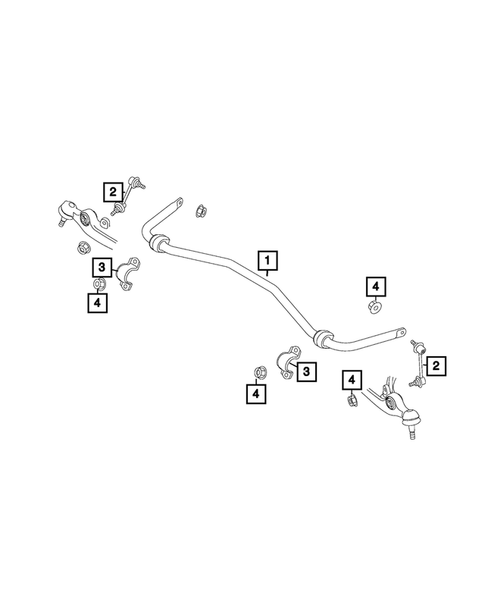 Front Stabilizer Bar for 2019 Fiat 124 Spider #0