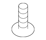 32007601 - Body: Fender Liner Screw for Saab: 9-2X Image