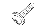 N90953004 - : Windshield Pillar Trim Screw for Porsche: 911, Cayenne, Taycan Image