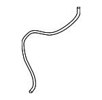 9J70031047 - Body: Washer Hose for Genesis: Electrified G80, G70, G80, G90, GV60, GV80, GV80 Coupe | Hyundai: Accent, Azera, Elantra, Elantra Coupe, Elantra GT, Elantra N, Entourage, Equus, Genesis, Genesis Coupe, Ioniq, Ioniq 5, Ioniq 6, Kona, Kona Electric, Kona N, Palisade, Santa Cruz, Santa Fe, Santa Fe Sport, Santa Fe XL, Scoupe, Sonata, Tiburon, Tucson, Veloster, Veloster N, Venue, Veracruz Image