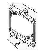 1770052D01 - Cooling System: Radiator Assembly for Suzuki Image