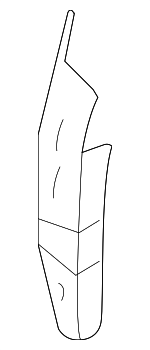 65775J6000 - Body: Outer Rail Extension for Kia: K900 Image