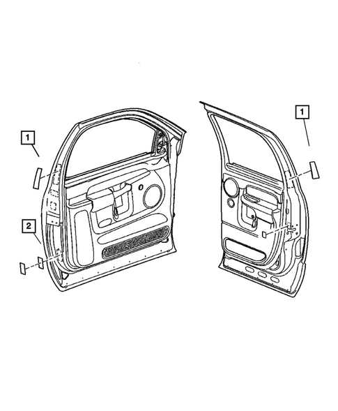 Doors for 2007 Dodge Ram 3500 #1