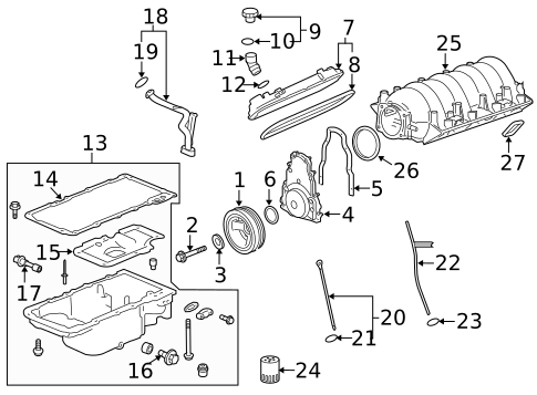 Intake for 2016 Chevrolet SS #0