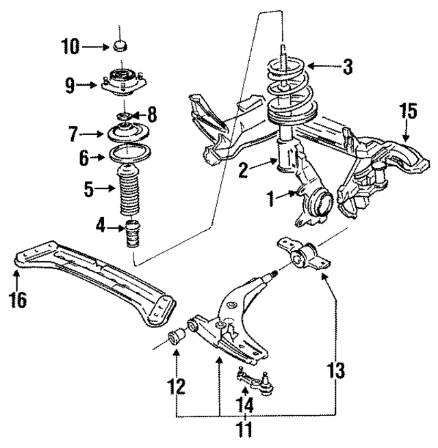 E01634350H - : Suspension Control Arm for Mazda Image