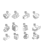68239916AA - : Electrical Connector for Fiat: 500X Image