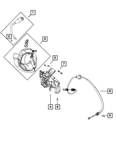 Gearshift Controls and Related Parts for 2015 Dodge Charger #0
