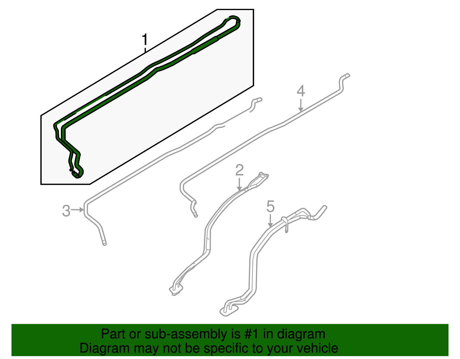 Cooler Pipe - Nissan (92463-5Z000)