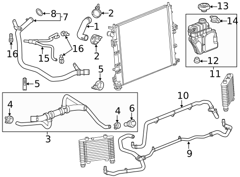 Hoses & Pipes for 2014 Cadillac ELR #0