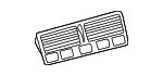 1J0819728E2AQ - Body: Vent Grille for Volkswagen: Golf, Jetta Image