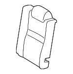 7165206150 - Body: Seat Back Pad for Toyota: Camry Image