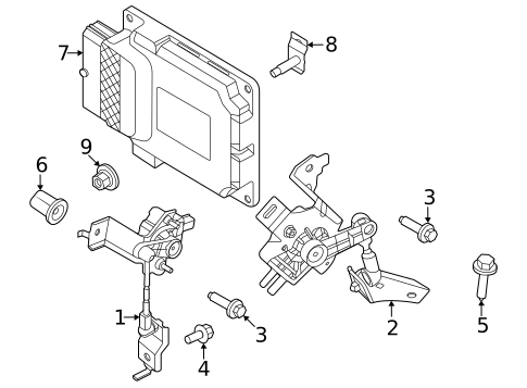 Ride Control Components for 2025 Ford Mustang #0