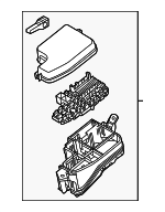 B62S66760 - : Fuse &amp; Relay Box for Mazda: 3 Image