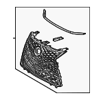 5310160L31 - Body: Grille Assembly for Lexus: LX600, LX700h Image