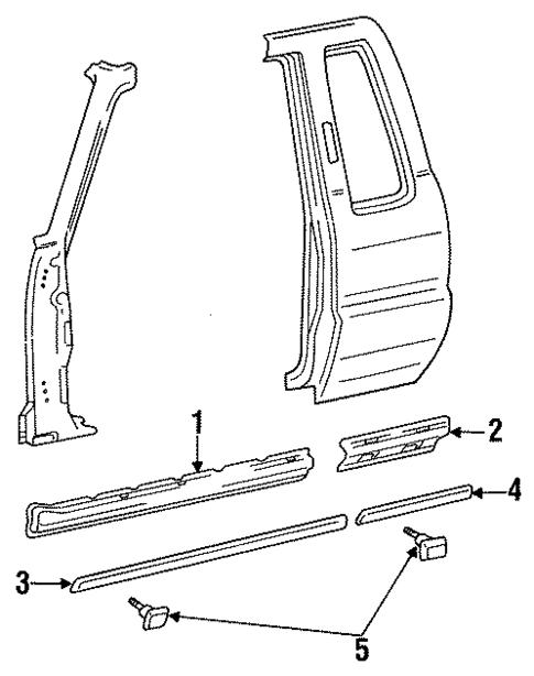 Rocker for 1988 Toyota Pickup #0