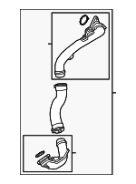 PY8W13240F - Cooling System: Air Inlet Pipe for Mazda: 6, CX-5, CX-9 Image
