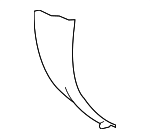 51437144533 - Body: Kick Panel Trim for BMW: 325i, 325xi, 328i, 328i xDrive, 328xi, 330i, 330xi, 335d, 335i, 335i xDrive, 335is, 335xi, M3 Image