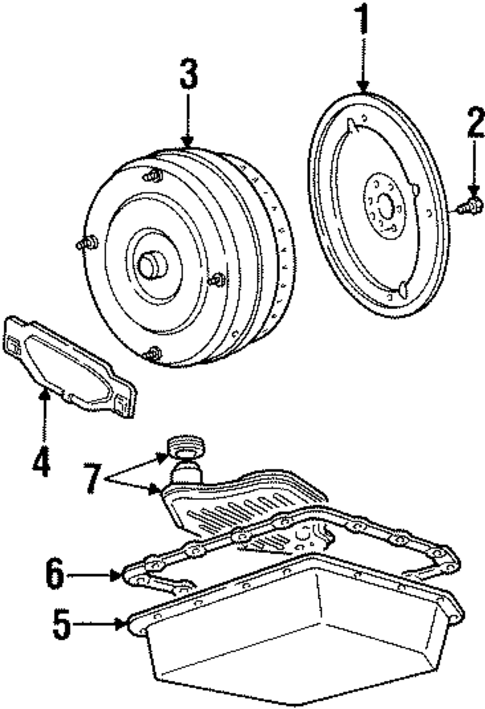 Automatic Transmission for 2000 Ford Crown Victoria #0