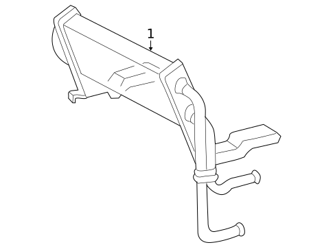 Power Steering Oil Cooler for 2002 Ford F-150 #0