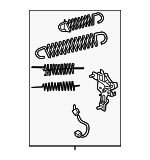 53520F6010 - Body: Latch for Lexus: NX250, NX350, NX350h, NX450h+ Image