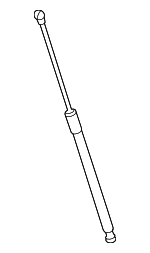 534400W380 - Body: Support Strut for Lexus: NX250, NX350, NX350h, NX450h+ Image