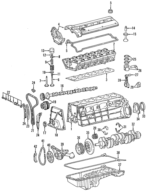 Mounts for 1993 Mercedes-Benz 300SE #0