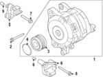 RB5Z10344A - : Pulley for Ford: Explorer Image