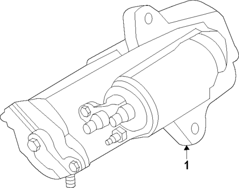 Starter for 2018 Lincoln MKC #0