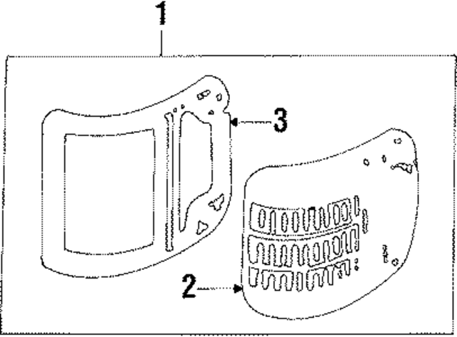 8BB651100 - : Signal Lamp Assembly for Mazda Image