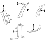 F6DZ5412020AE - : Foot Rest for Ford Image