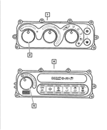 5011272AA - Air Conditioning &amp; Heater: A/c And Heater Control - Rotary Knob for Mopar Image