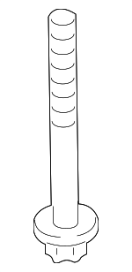 N10672701 - : Compressor Mount Bolt for Porsche: Cayenne, Panamera Image