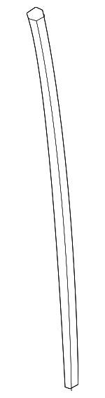 72352TK8A01 - Body: Applique Seal for Honda: Odyssey Image